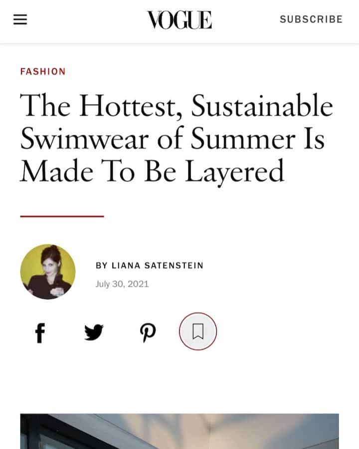 Sami Miroのインスタグラム：「Thank you sooo much @voguemagazine what an absolute honor ❤️‍🔥 @samimirovintage new collection out now ❤️‍🔥 Link in bio」