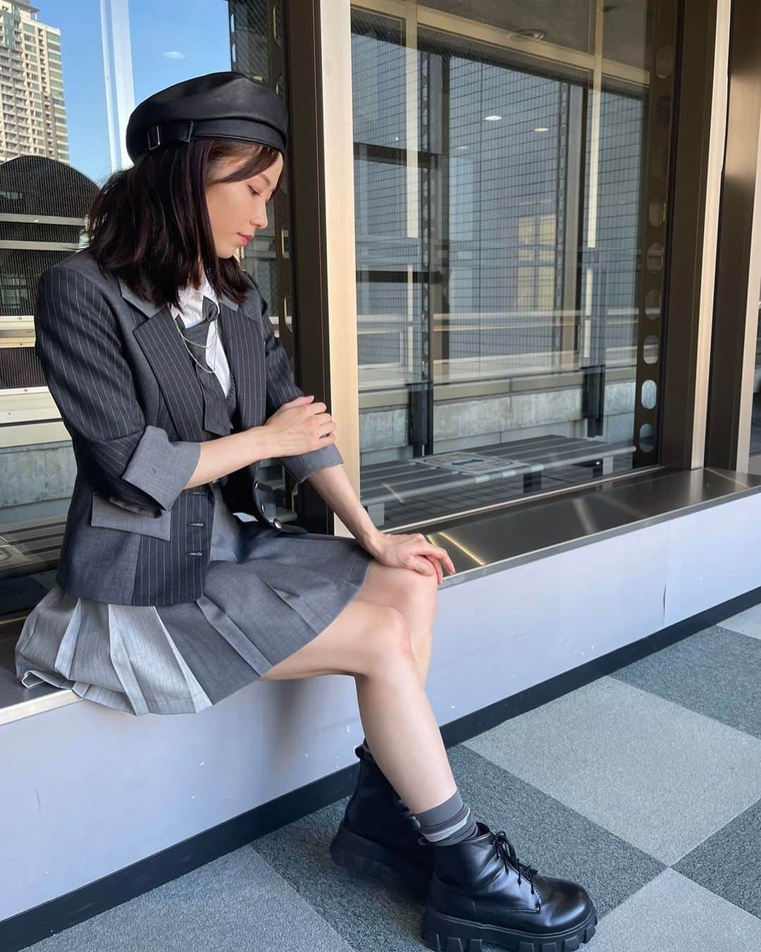 横山由依さんのインスタグラム写真 - (横山由依Instagram)「新曲の衣装🌟 私はベレー帽です！  #AKB48 #根も葉もRumor」7月17日 17時36分 - yokoyamayui_1208