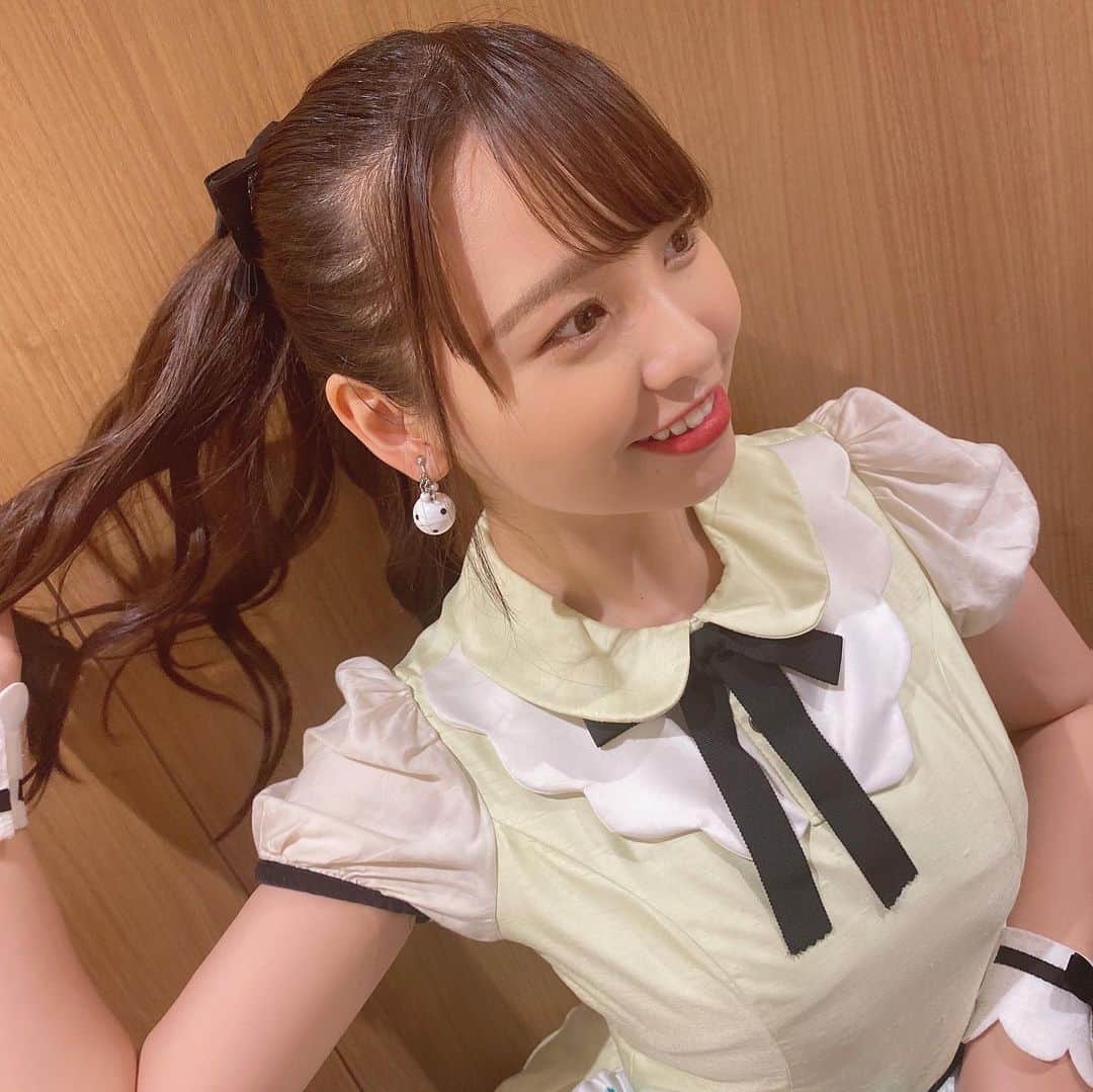 本郷柚巴のインスタグラム：「👱🏻‍♀️👱🏻‍♀️👱🏻‍♀️  #ここにだって天使はいる #ここ天 #👼🏻  #ポニーテール」