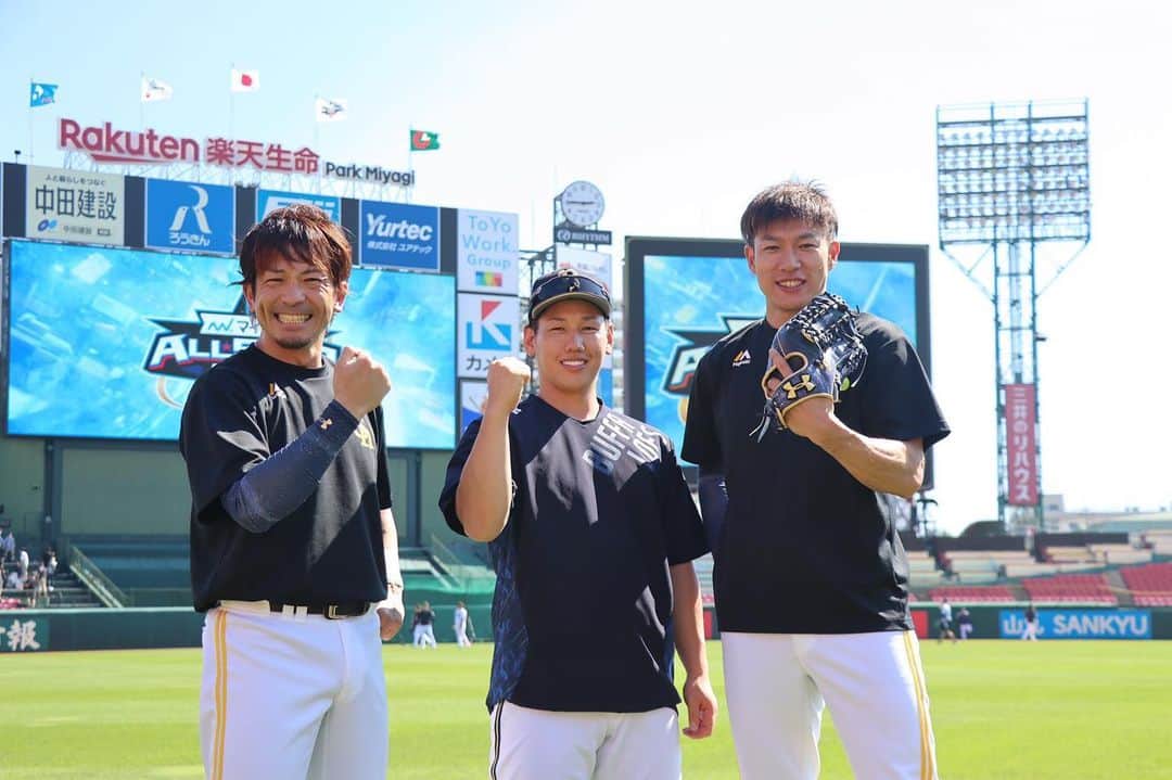 柳田悠岐のインスタグラム：「楽しいオールスターでした！ 次はオリンピック！  #オールスターゲーム #TeamUA  #アンダーアーマー」