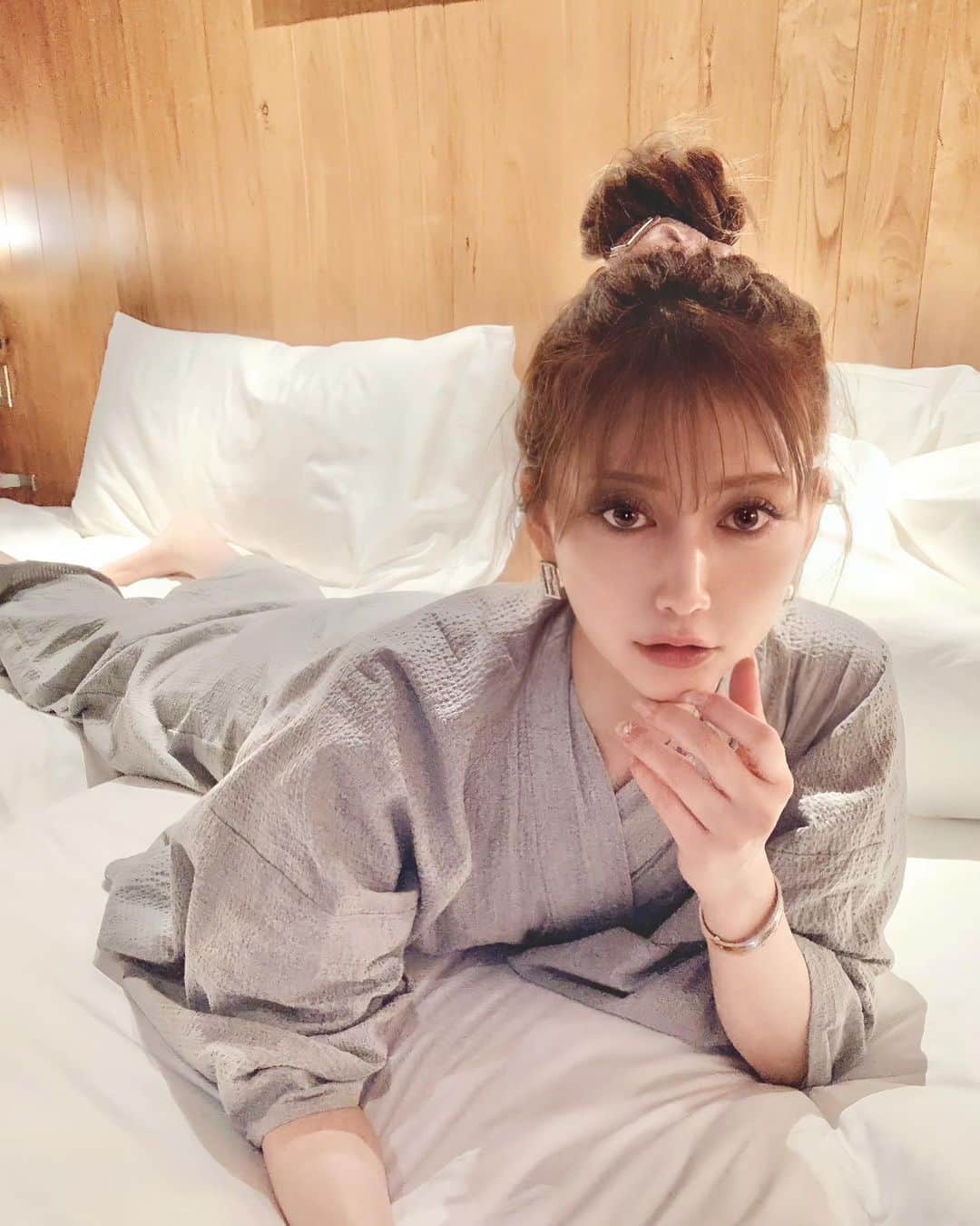 加賀美早紀のインスタグラム：「おやすみ❣️」