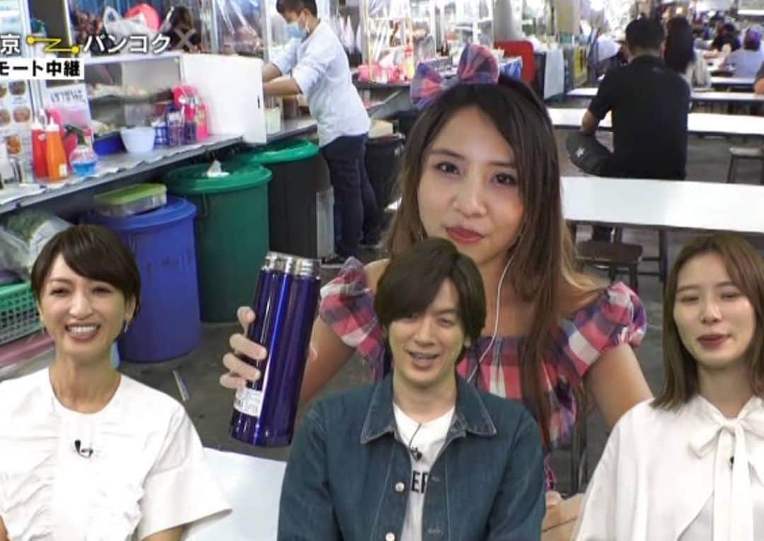 ビーム先生のインスタグラム：「きのう見ました？BS日テレ Daigoの!世界きまぐれリモートツァー どうでしたか🥰🥰🥰 เมื่อวานออกทีวีญี่ปุ่นนะ รายการท่องเที่ยวหรือรายการตลกไม่รู้ 555 ทีมงานขำหนักมาก   #influencer #blogger #youtuber #thai #thaigirl #japan #日本　#タイ　#インフルエンサー　#ブロガー　#ユーチューバー　#外国人　#訪日外国人　#タイ人　#タイ語　#บล็อกเกอร์ #ยูทูปเบอร์ #ไทย #ญี่ปุ่น #ภาษาญี่ปุ่น #世界きまぐれリモートツアー」