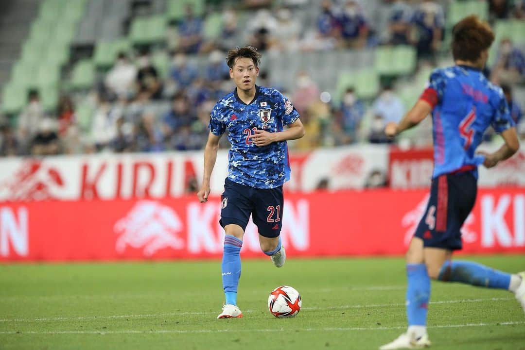 瀬古歩夢のインスタグラム：「応援ありがとうございました！ 最高の準備をし本大会へ！ @japanfootballassociation  #tokyo2020 #東京五輪」