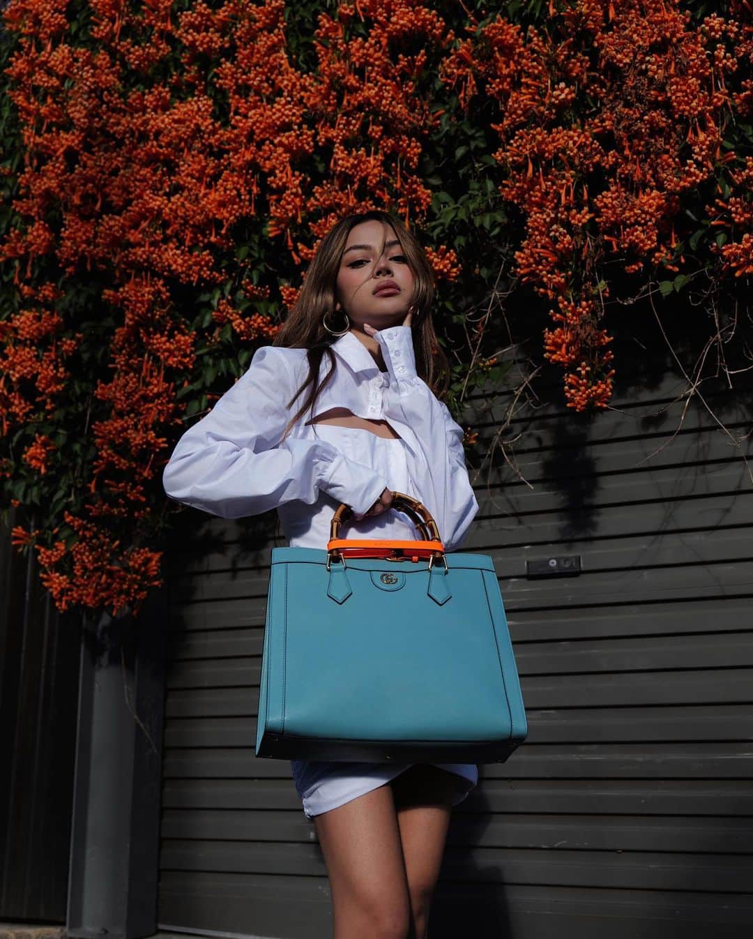 リリーマイマックのインスタグラム：「The #GUCCIDIANA 🧡 @gucci #gifted」