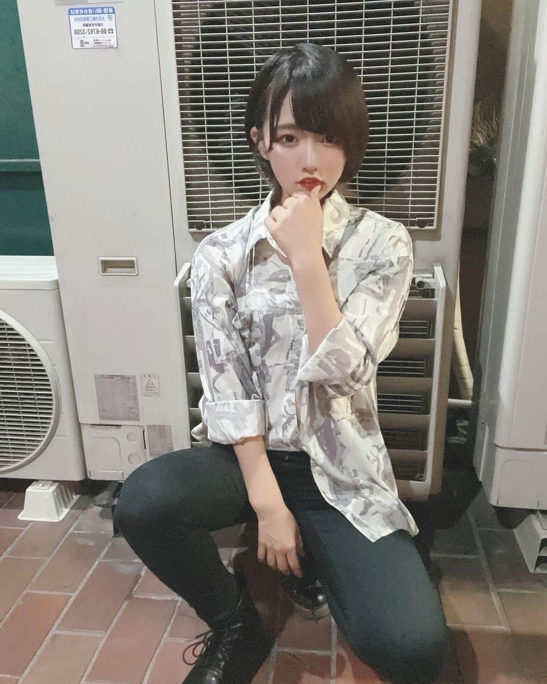 香月杏珠さんのインスタグラム写真 - (香月杏珠Instagram)「メンズライクあんちゃん👦」7月18日 21時57分 - anjyu_neko