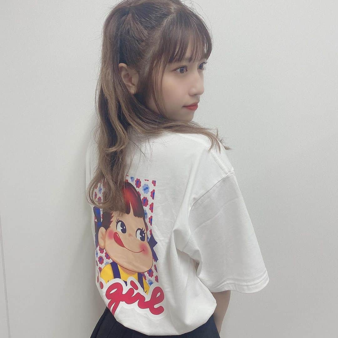 山下エミリーのインスタグラム：「ハーフツイン🧸 . #パリジェンヌ #まつ毛カール  #ぺこちゃん」