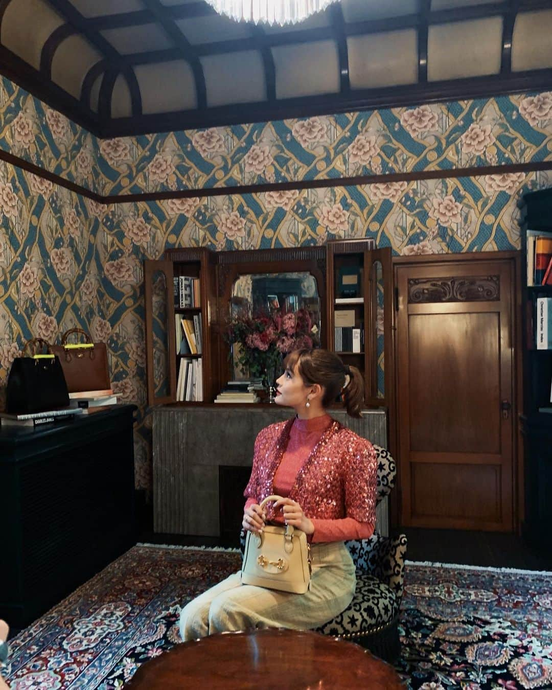 emmaさんのインスタグラム写真 - (emmaInstagram)「@gucci 創設100周年✨ in Kyoto 🇯🇵 　 #GucciInKyoto #GucciBambooHouse #GucciDiana #GucciAria 🇮🇹  Hair&Make : @akikohachinohe」7月19日 18時20分 - okss2121