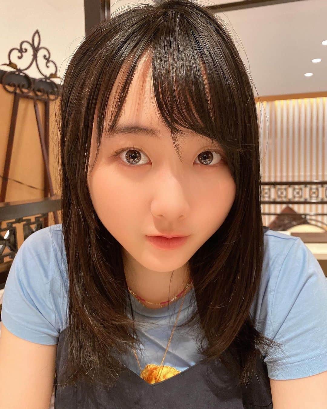本田望結さんのインスタグラム写真 - (本田望結Instagram)「鏡見て、 うぉ！髪切ったんやった！ってまだびっくりする🙂」7月19日 19時47分 - miyu_honda_official