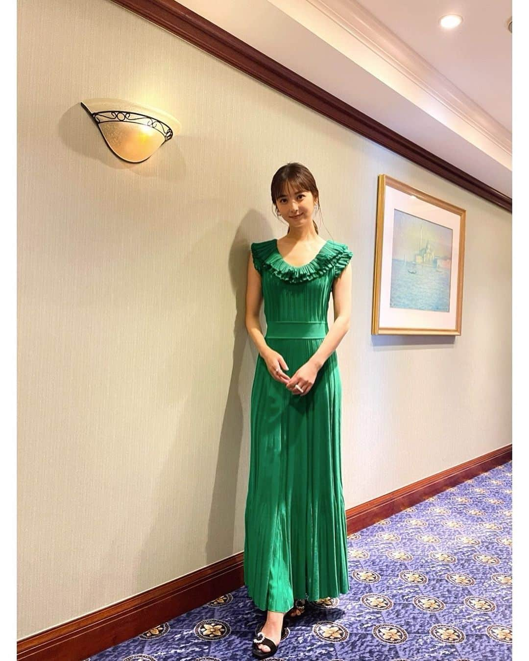 佐々木希さんのインスタグラム写真 - (佐々木希Instagram)「#醉いどれ天使 #記者会見  衣装 dress: #AlexanderMcQueen jewelry: #TASAKI shoes: #JimmyChoo stylist: #天津亜紀 さん hair&makeup: #高橋里帆 さん」7月19日 19時48分 - nozomisasaki_official