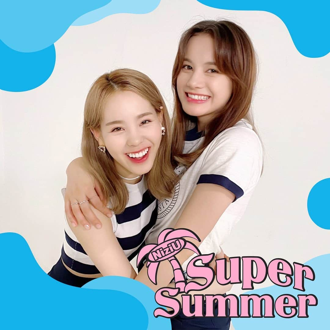 Niziさんのインスタグラム写真 - (NiziInstagram)「NiziU「Super Summer」out now  🐬NiziU🐬  WithUのみなさん～❣️ 7月ももう半分が過ぎましたが、 WithUはどんな夏を過ごしてますか⁉️🐬🌊  #NiziU #Super_Summer #WithU」7月19日 20時00分 - niziu_info_official