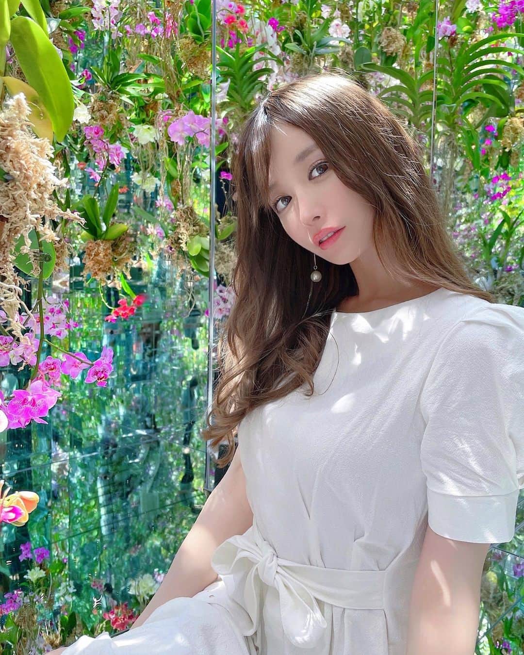 吉見衣世のインスタグラム：「この前の続き🌸  来週楽しみな撮影が…！！  #チームラボ#チームラボプラネッツ#teamlab#teamlabplanets#豊洲」