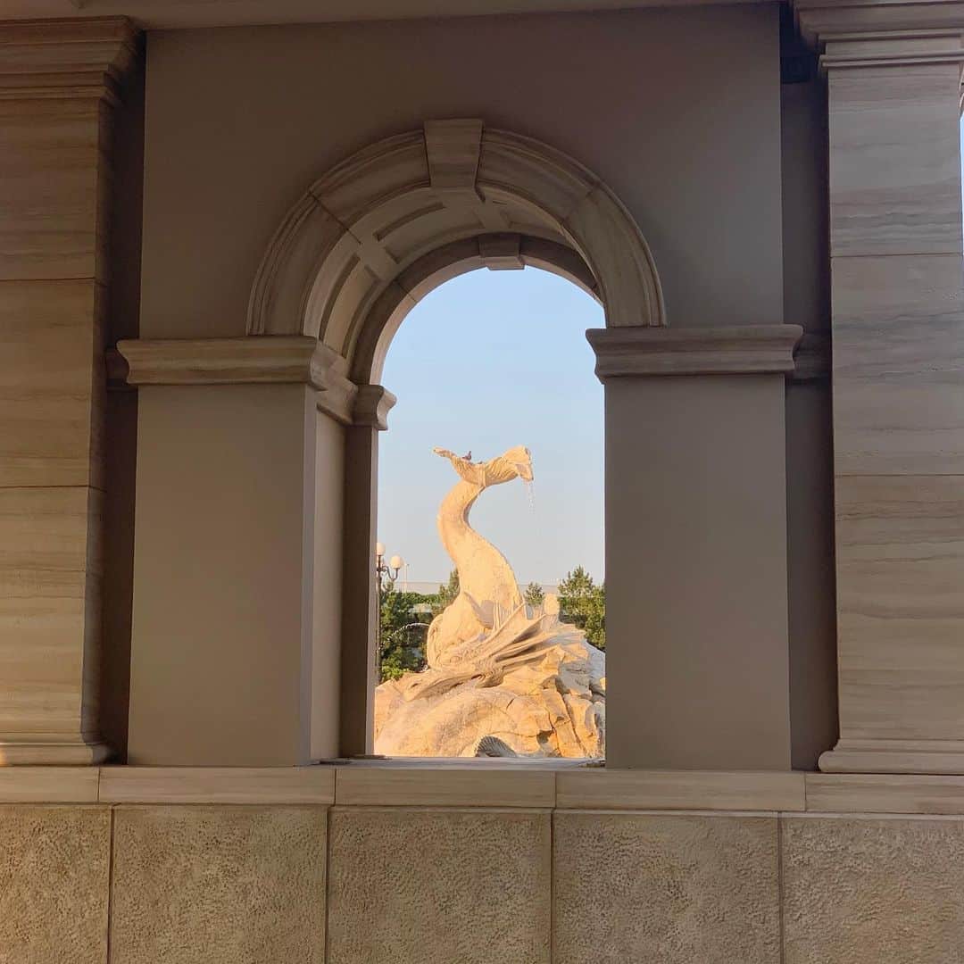 すずかのインスタグラム：「⛲️‪」