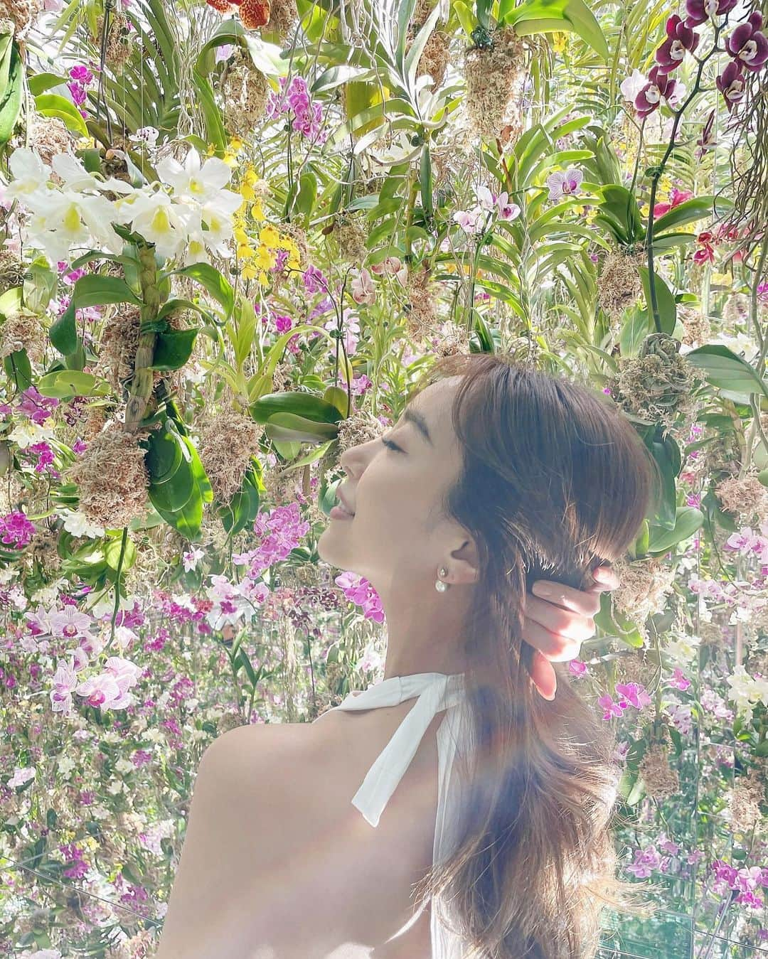 佐野友妃子さんのインスタグラム写真 - (佐野友妃子Instagram)「Garden area🌼 新しくできたエリアはどこを見渡しても一面お花で埋め尽くされた美しい空間。✨  @teamlab.planets   #teamlabplanets #teamlab」7月19日 22時58分 - yukikosano1111