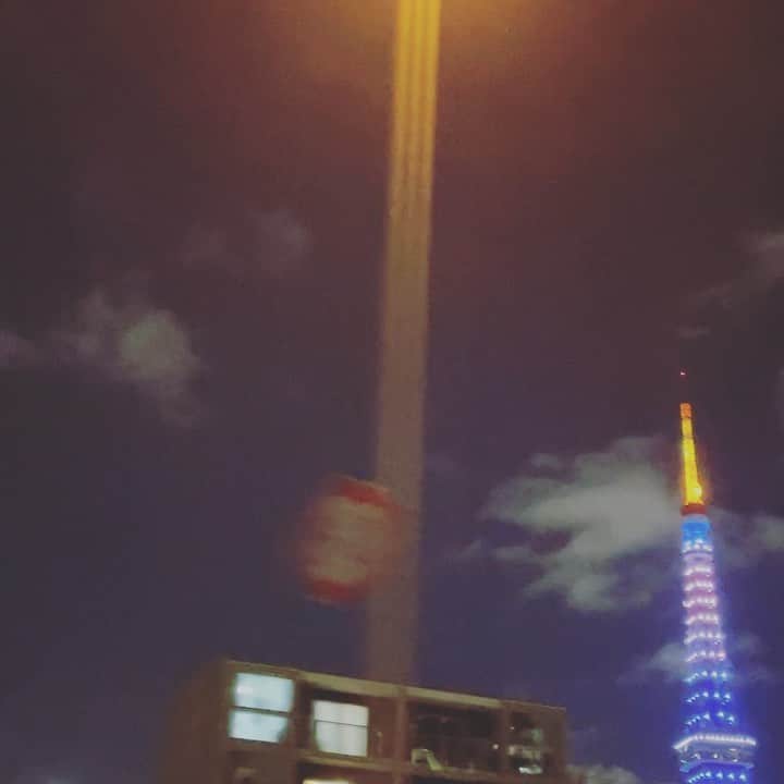 香菜子のインスタグラム：「東京ろうそくタワー」