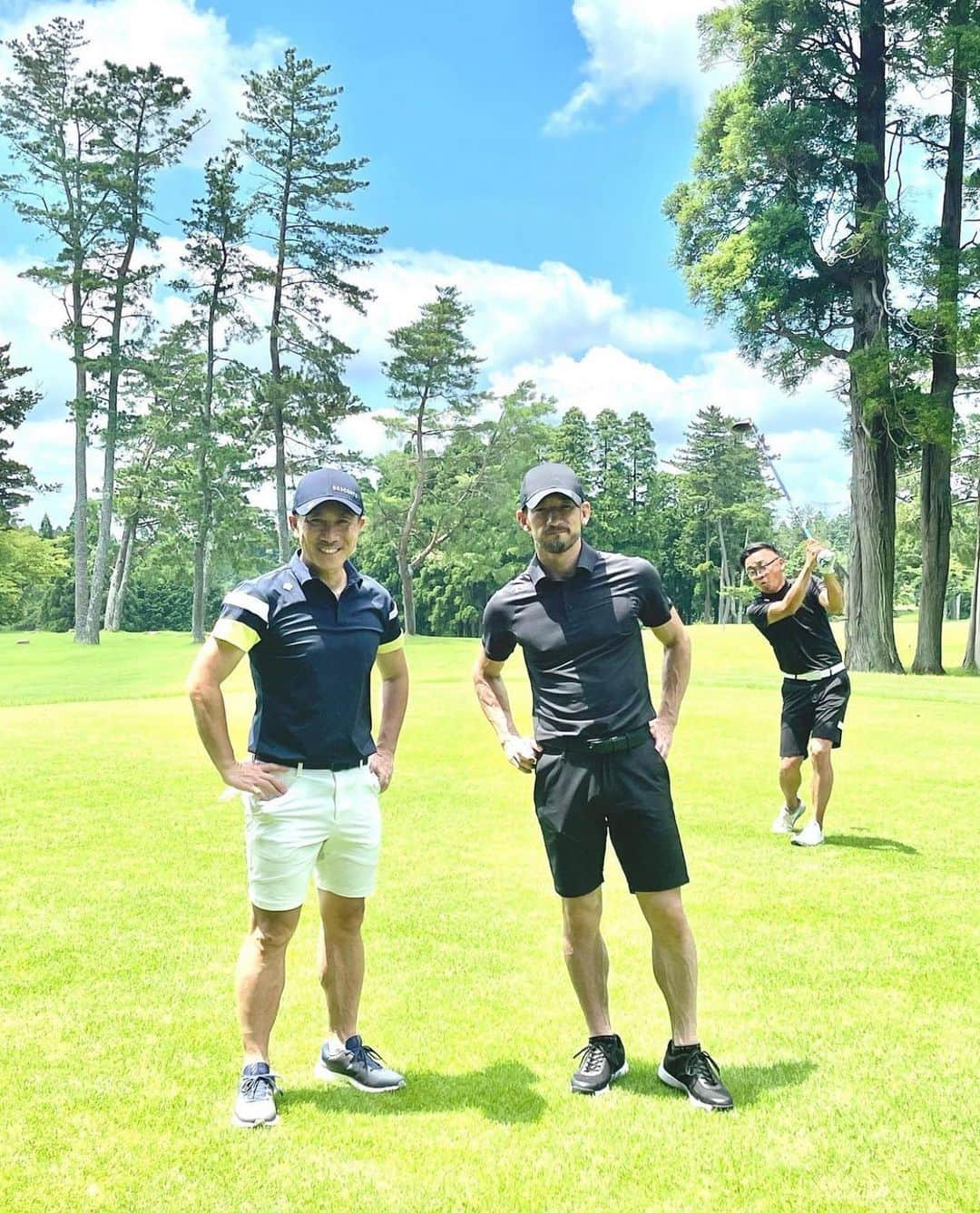 中田英寿さんのインスタグラム写真 - (中田英寿Instagram)「🏌️‍♂️🏌️‍♂️ #中田英寿  #前園真聖 #hidetoshinakata」7月20日 11時29分 - nakata_hidetoshi