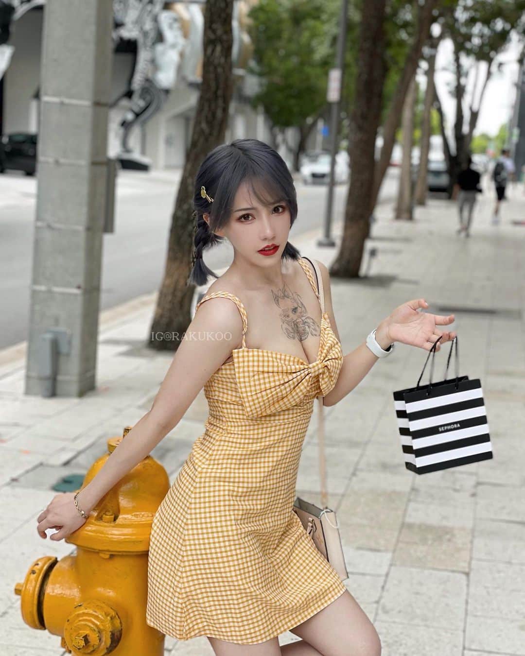 犬神洛洛子のインスタグラム：「发个合集存档💛」