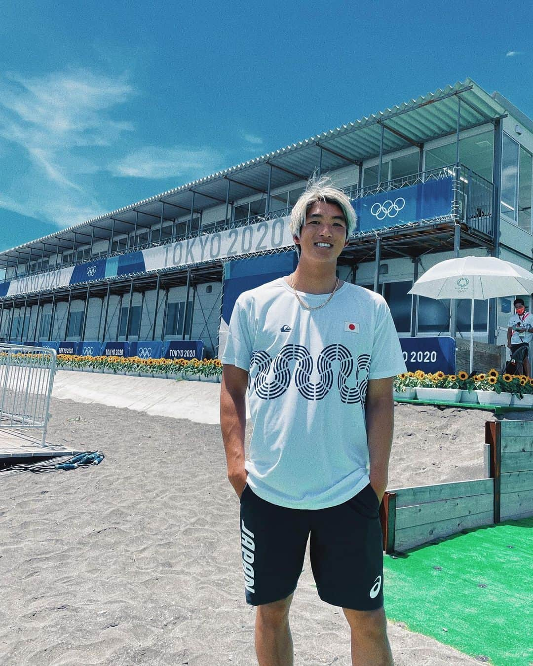 五十嵐カノアさんのインスタグラム写真 - (五十嵐カノアInstagram)「Such a special feeling to be here in Tokyo preparing for the Olympics. What better way to unite the world than through sport? In a time where we need it more than ever, I think we can spread a positive message and lift each other up. I can’t wait to represent my sport and country. Here we go 🥷」7月20日 14時28分 - kanoaigarashi