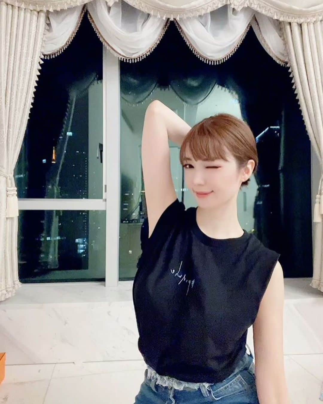 森下悠里さんのインスタグラム写真 森下悠里instagram Poanbe Fashion 可愛いタンクトップ この夏沢山着ようっと Poanbefashion 7月日 時10分 Yuurimorishita