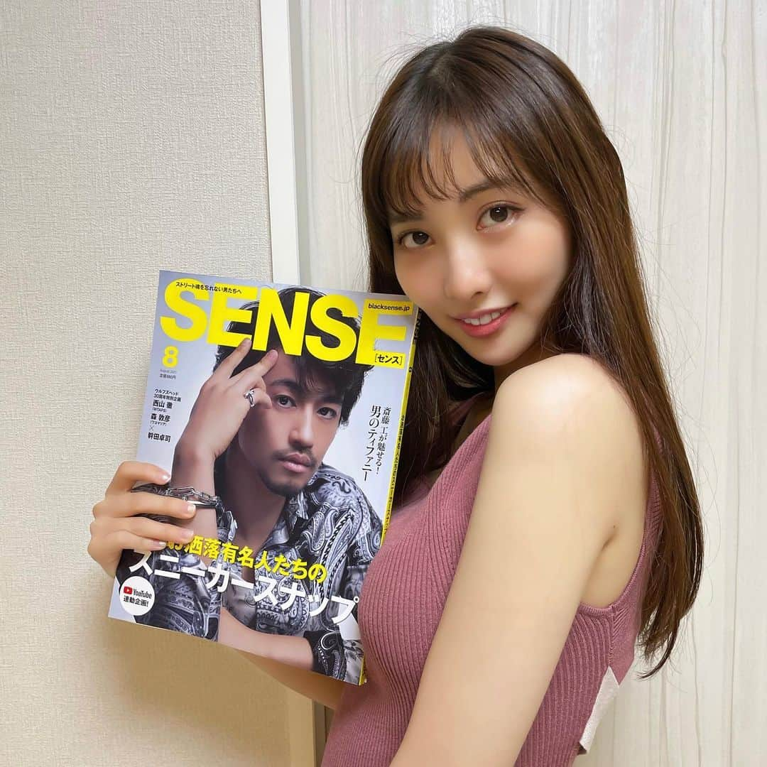 あのんさんのインスタグラム写真 - (あのんInstagram)「SENSE 発売初日に買ったよ💋 みんなはー？(`･ω･´)ﾉｼ   #sense  #グラビア #レースクイーン #モデル #かわいい #女の子 #写真好きな人と繋がりたい #写真部 #いいね #いいね返し #フォロー #フォロー返します #lfl #ootd #좋아요 #오오티디 #귀여워 #互赞 #粉我 #アイドル #あのん」7月20日 20時28分 - anon_551