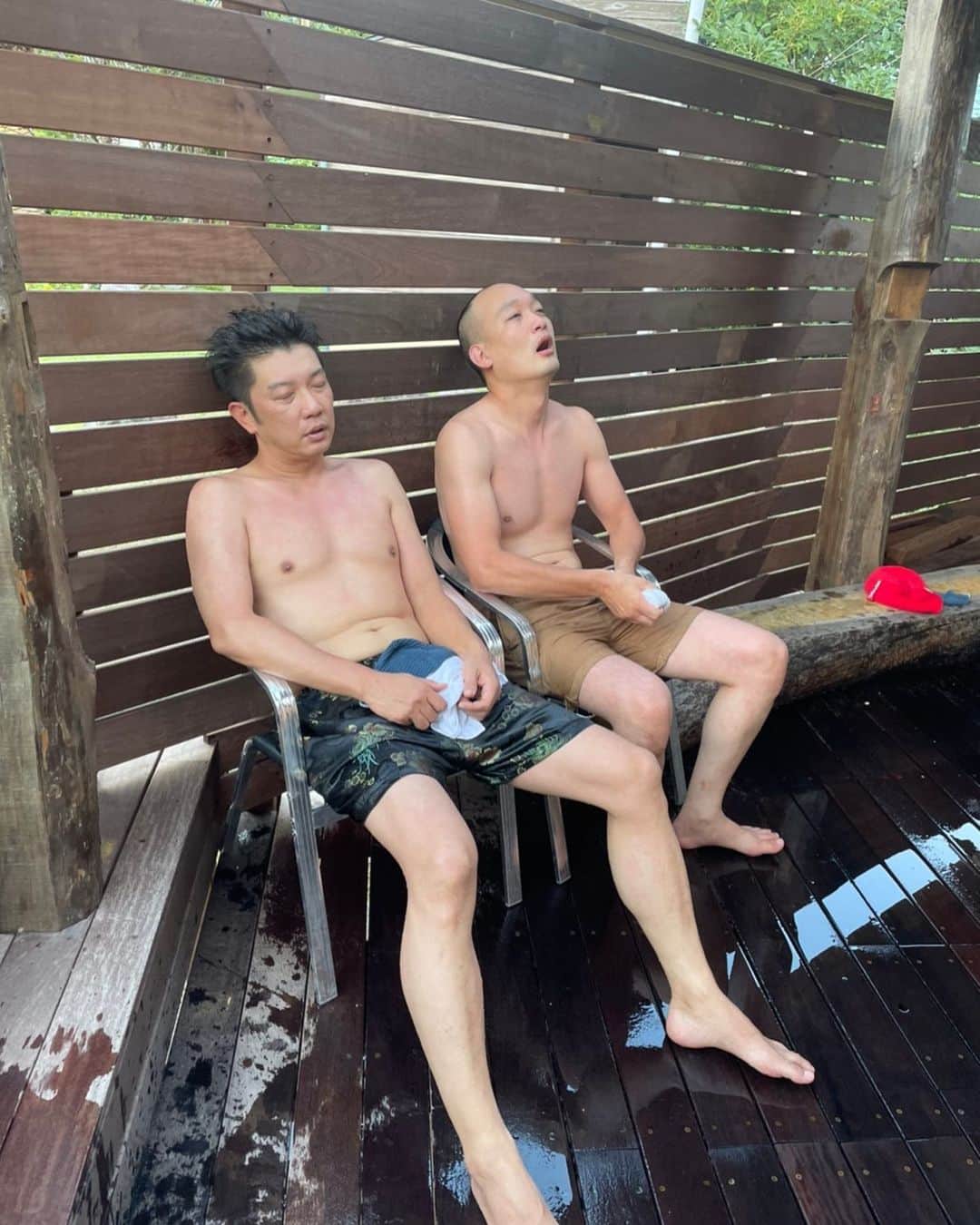 木本武宏のインスタグラム：「サウナでととのうて何？ 写真のようになることです」
