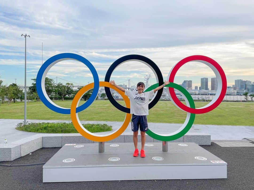 二宮真琴のインスタグラム：「☆ . 選手村に入りました！！🎌 全てが新鮮です⭐️👀 . #東京オリンピック #tokyo2020 #選手村」
