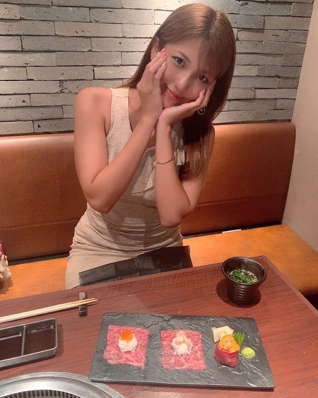 神谷麻美さんのインスタグラム写真 - (神谷麻美Instagram)「今日は #焼肉 だよ～🥰💖💖✨ 美味しかった〜🐃❤✨   #和牛焼肉とびうし #飯田橋グルメ  #飯田橋ディナー」7月20日 22時44分 - asamice428