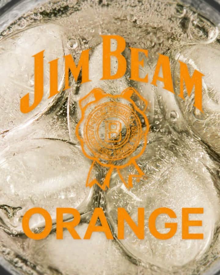 Jim Beamのインスタグラム：「After you’ve mastered the Summer Squeeze, top off your Orange Highball with a little zest. #SaveTheZestForLast #ZestLife」