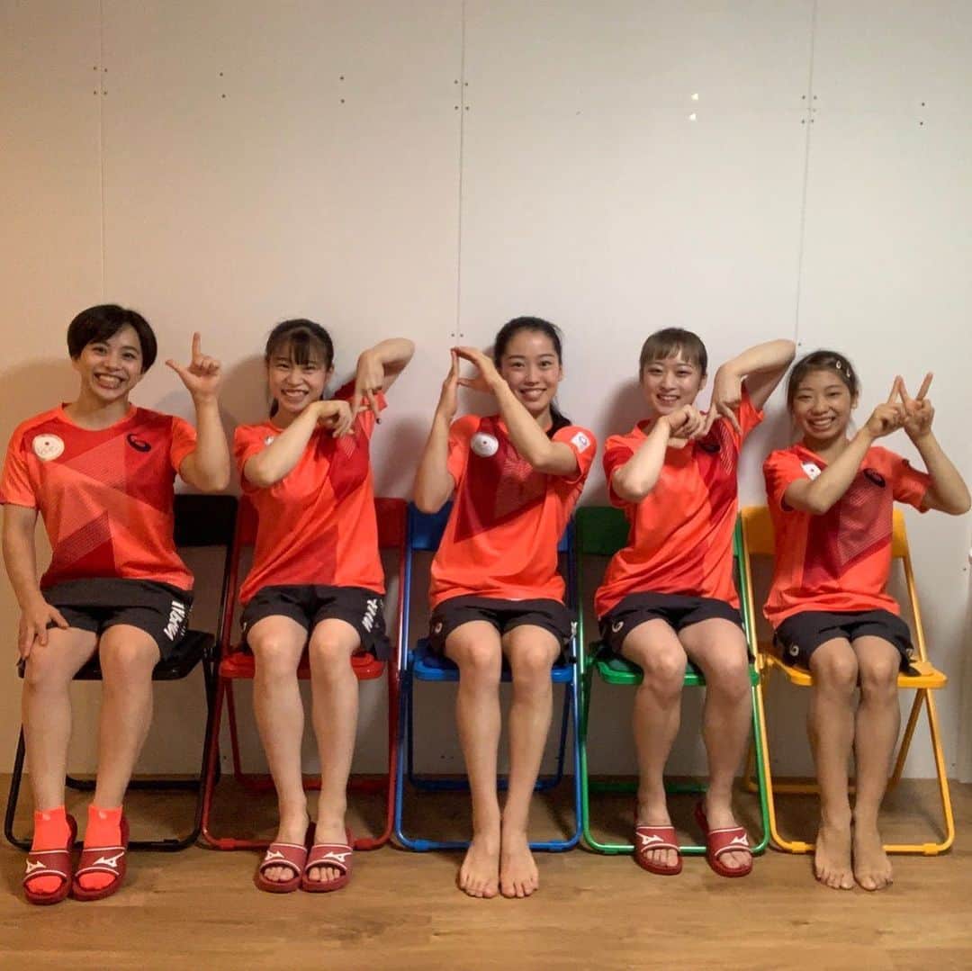 杉原愛子さんのインスタグラム写真 - (杉原愛子Instagram)「😆JAPAN🇯🇵  入村して4日目です！ 明日はポディウム練習✨💪 試合まで数日しかありませんが、しっかり調整して楽しみます🥰 応援よろしくお願い致します🧡🙇‍♂️」7月21日 9時03分 - aiko_sugihara