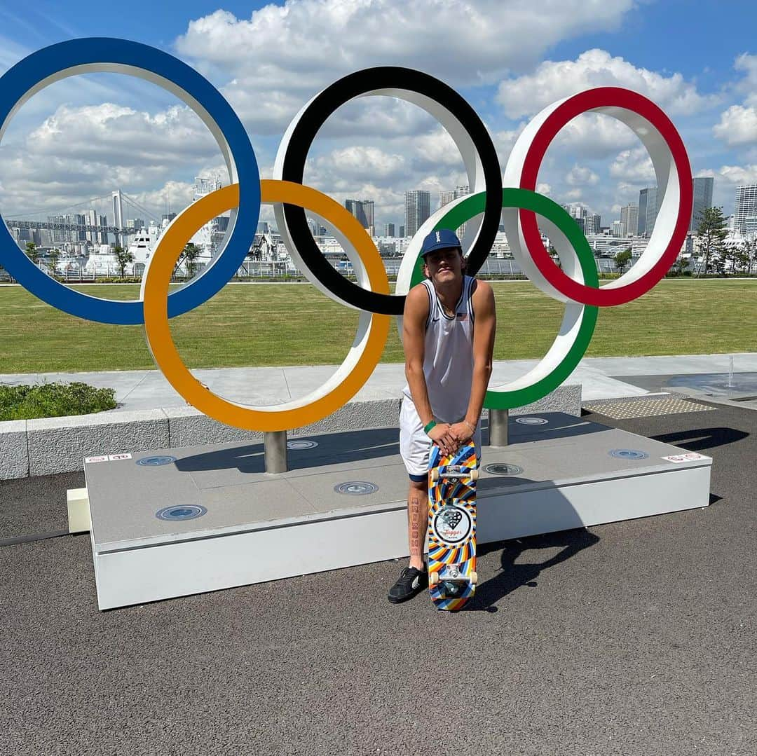 ジャガー・イートンさんのインスタグラム写真 - (ジャガー・イートンInstagram)「Olympic dump ! Beyond stoked to be here… Seriously has already been one of the coolest times of my life. Looking forward to the rest of the day’s ❤️🇺🇸」7月21日 9時29分 - jaggereaton