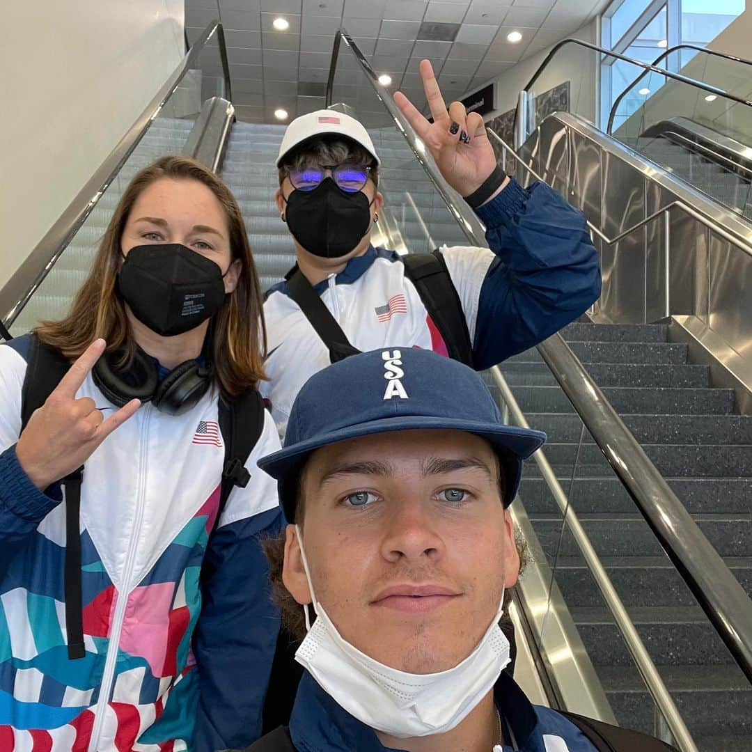 ジャガー・イートンさんのインスタグラム写真 - (ジャガー・イートンInstagram)「Olympic dump ! Beyond stoked to be here… Seriously has already been one of the coolest times of my life. Looking forward to the rest of the day’s ❤️🇺🇸」7月21日 9時29分 - jaggereaton