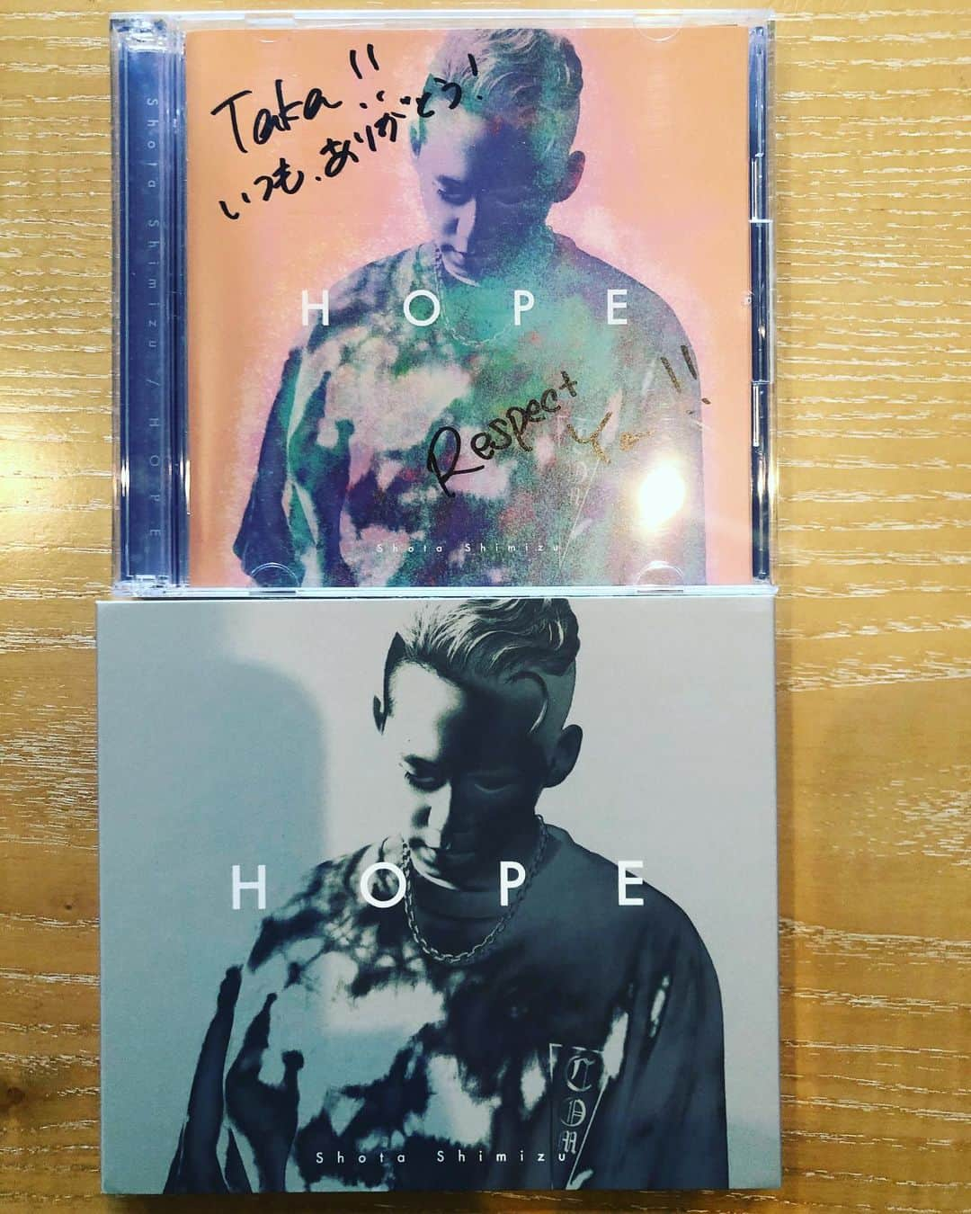 Taka さんのインスタグラム写真 - (Taka Instagram)「清水翔太 New album “HOPE” 一緒にやった曲 curtain call 収録！ みんなよろしく！！😊 #curtaincall #コラボ #newalbum #HOPE #今日発売」7月21日 11時54分 - 10969taka