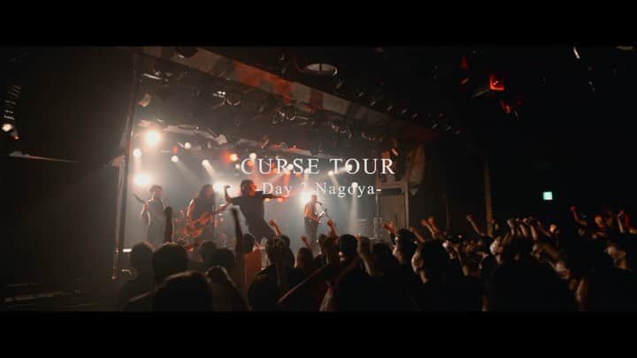 Crystal Lakeのインスタグラム：「Crystal Lake -Curse Tour- Day 2  Nagoya, Japan Club QUATTRO  🎥: @seijiro243  #CrystalLake #CurseTour #Nagoya #Day2」