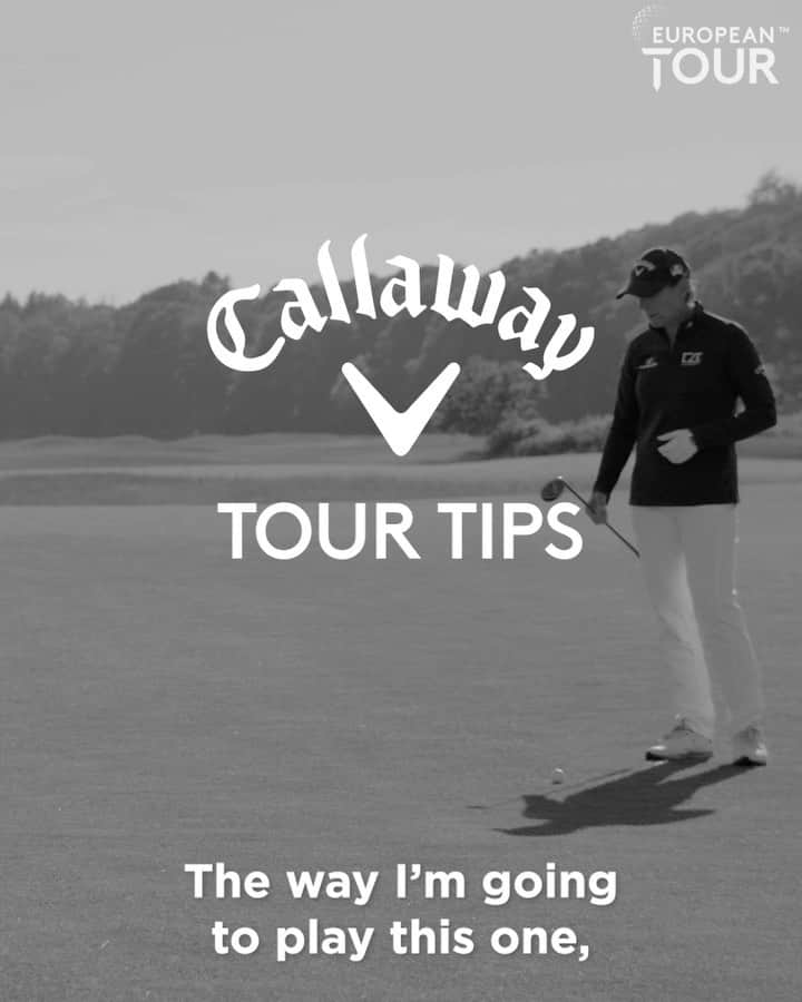 ヘンリク・ステンソンのインスタグラム：「I just draw it @annikas59 😂  Watch our @callawaygolfeu Tour Tips episode on @europeantour IGTV」