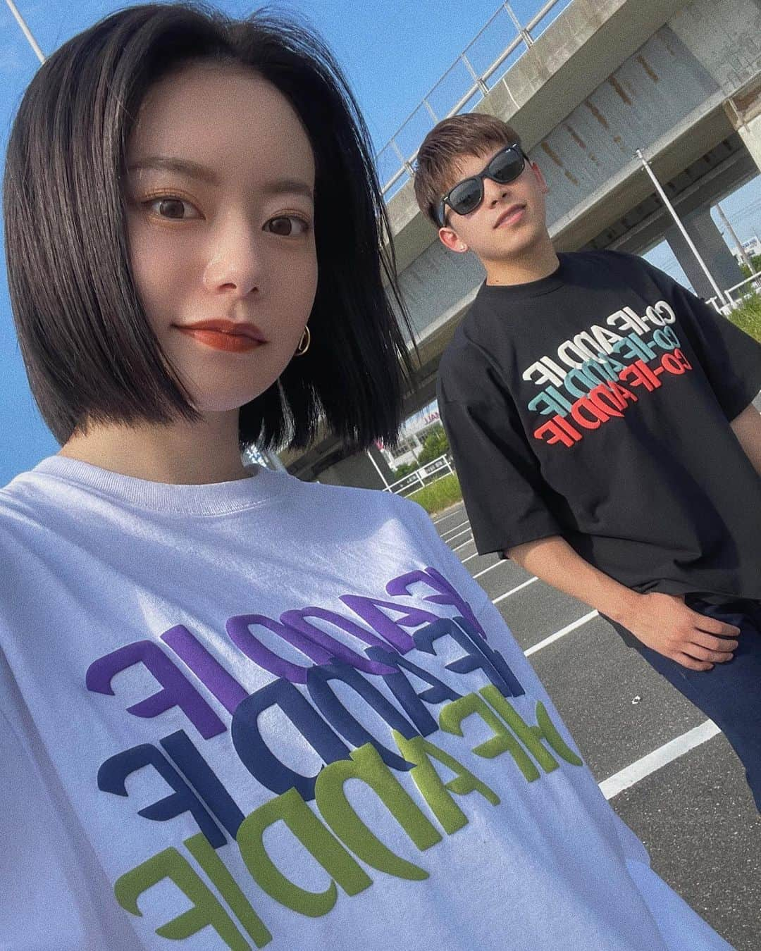 Nagomi（なごみ）さんのインスタグラム写真 - (Nagomi（なごみ）Instagram)「夏に最高のTシャツ💙 めっちゃ着まくろー！！」7月21日 19時07分 - __nagomi32__