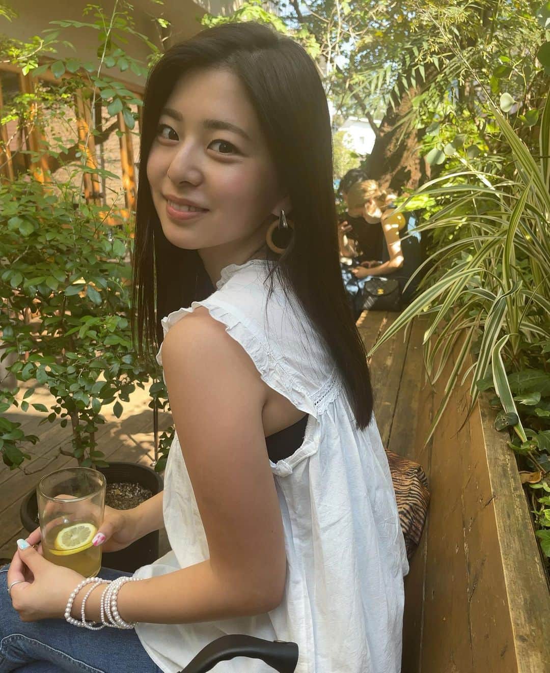 momocaのインスタグラム：「ここのレモネード1番すき💚」