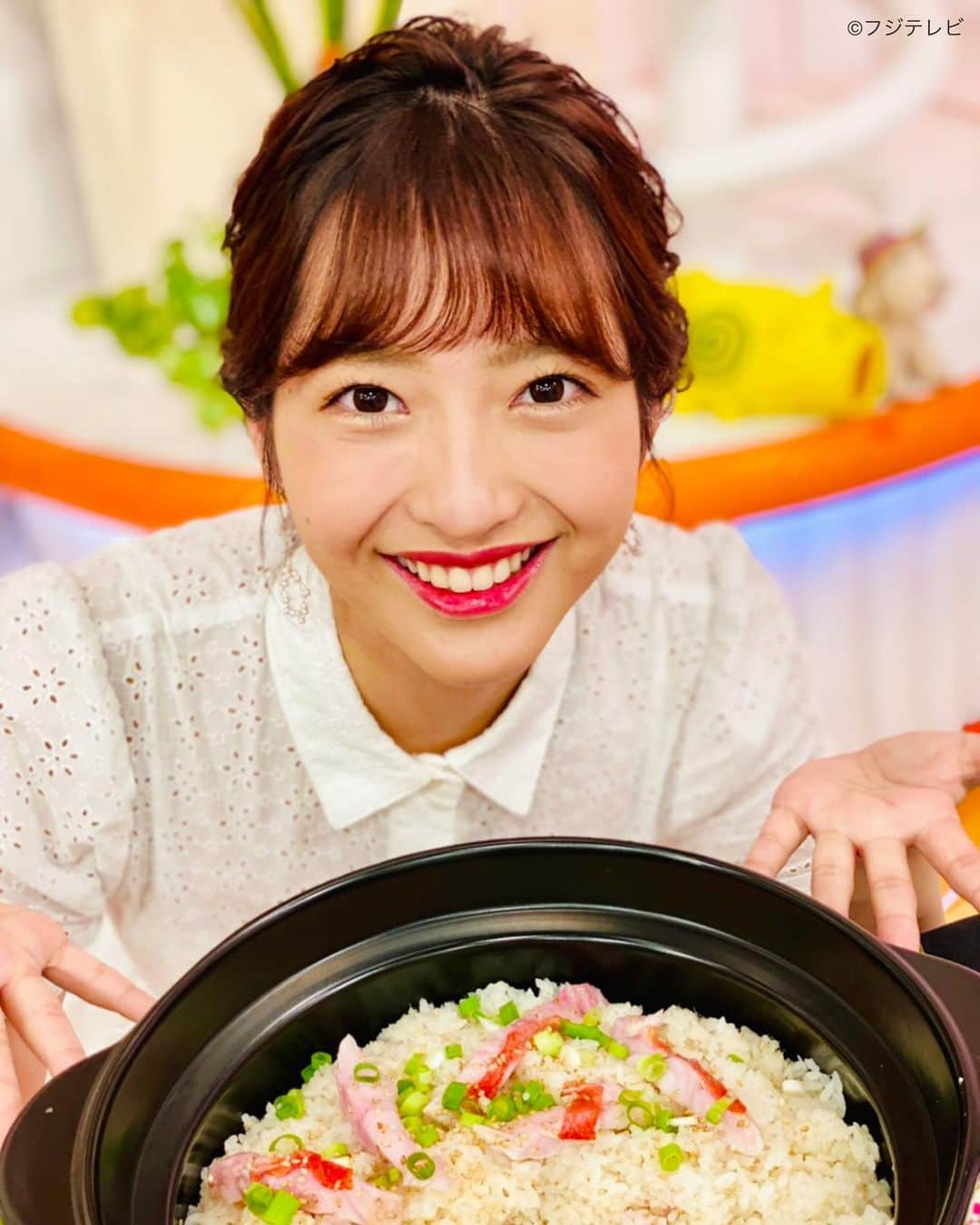 フジテレビ「めざましテレビ」さんのインスタグラム写真 - (フジテレビ「めざましテレビ」Instagram)「. 伊野尾慧くんの「いのお飯」🍚 高知県室戸沖でとれた 「キンメダイ」を使った 「キンメダイの炊き込みご飯」をパクリ😋 キンメダイの目が金メダルのように 金色にかがいているなぁ〜🐟 もちろんおいしさも金メダルだよ🥇 #めざましテレビ #藤本万梨乃」7月22日 13時42分 - mezamashi.tv