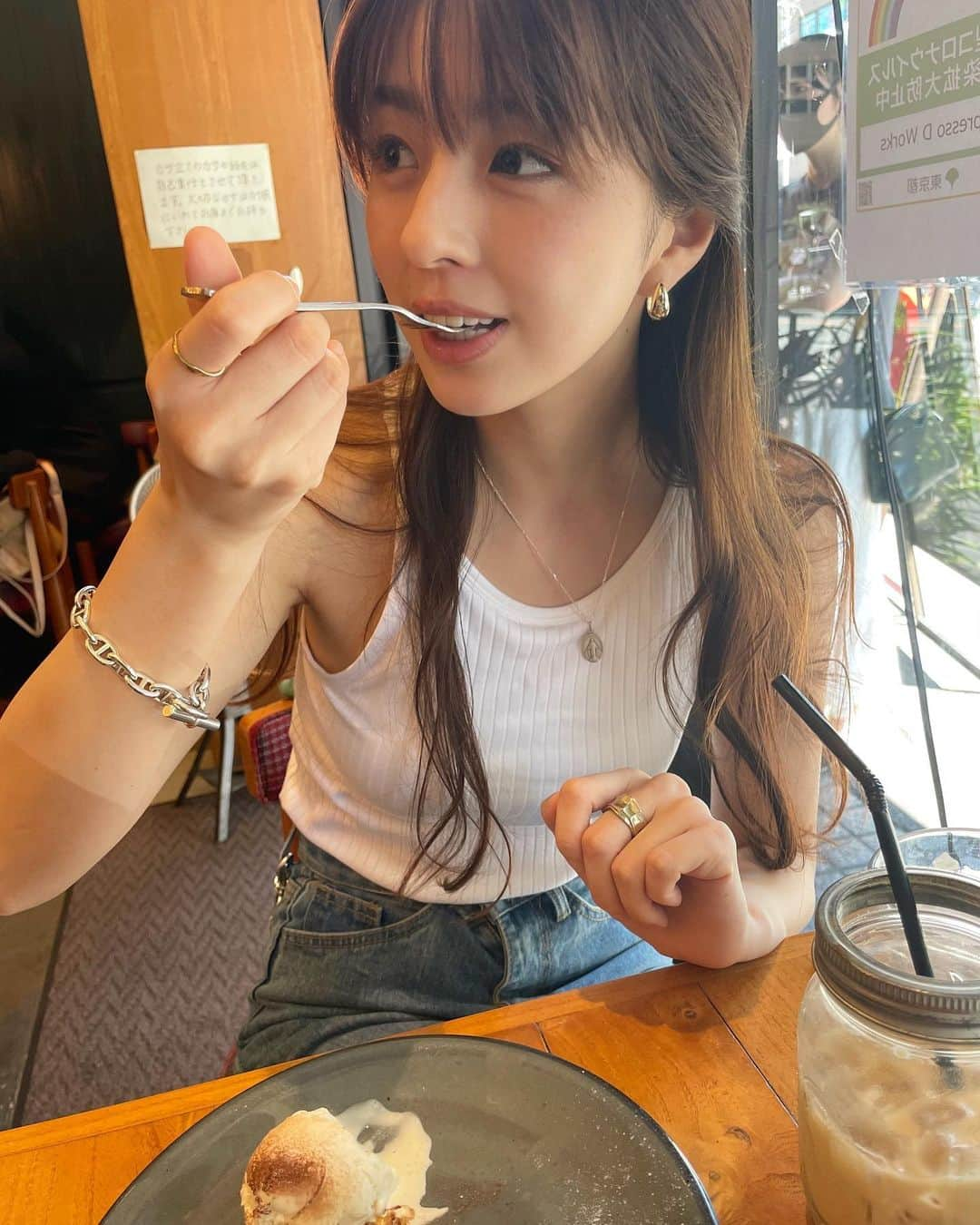 柳ゆり菜さんのインスタグラム写真 - (柳ゆり菜Instagram)「暑過ぎ注意。  食べ過ぎも注意。」7月22日 15時51分 - yurinayanagi__