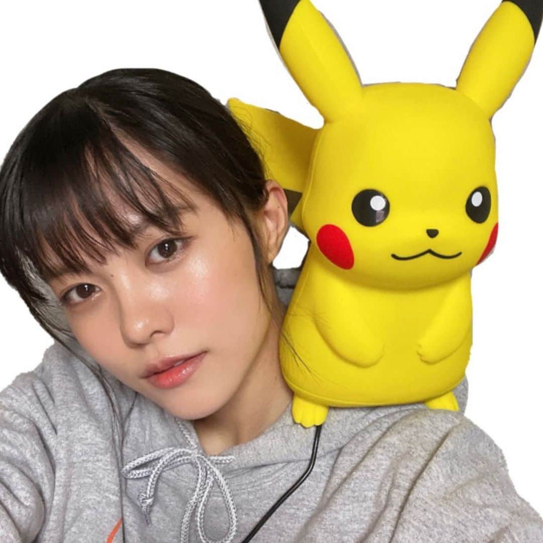 志田彩良さんのインスタグラム写真 - (志田彩良Instagram)「・ 我が家のピカチュウ⚡️」7月22日 20時45分 - sarashida_official