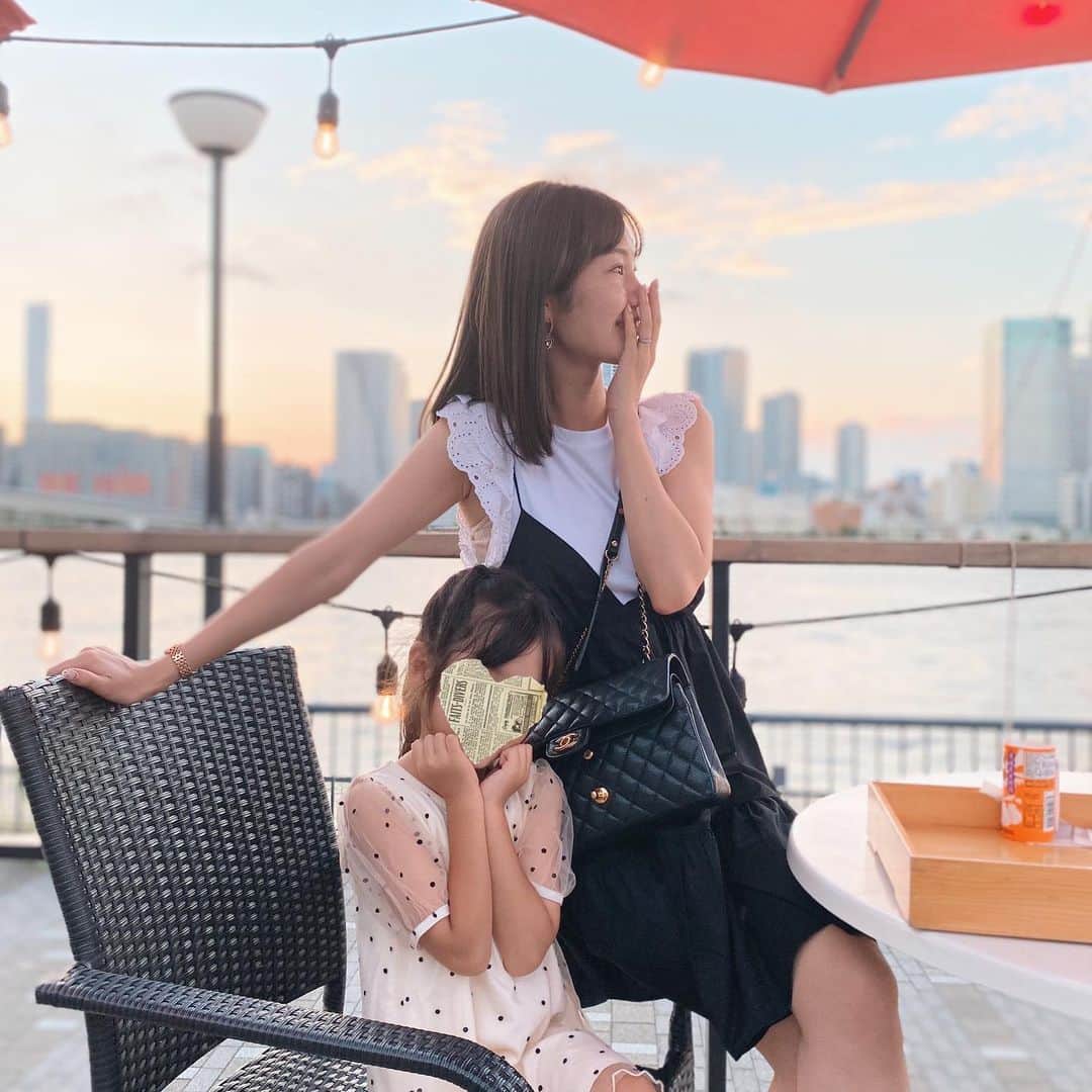 ほしのこさんのインスタグラム写真 - (ほしのこInstagram)「夕方から自転車旅♥ お目当てのかき氷を食べて ご機嫌うーたんでした🍧」7月22日 21時40分 - hoshinoko728