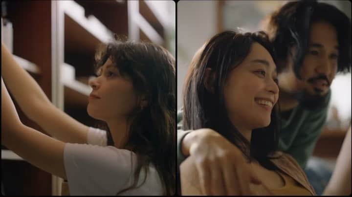 エイミーのインスタグラム：「ヤマト運輸 TVCM 「いつでも買える日常へ」編に出演しています🐈‍⬛🐈‍⬛  Director: @satoshiwatanabe_  Videographer: @hyougomitsuoka  Hair+Make up: @kimura_kazuma  Stylist: @k.k.1109」