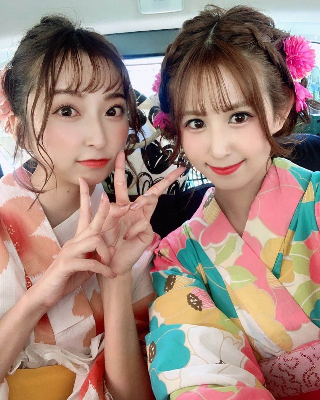のインスタグラム：「今日は☺️💕 大阪モーメント撮影会ありがとうございました📸💖  浴衣で撮影会とてもレアで楽しかったな👘🌻🎐🍉 夏っぽいことできて嬉しい😍✨  久しぶりに会えたファンの方も多くて嬉しかった🥺💖 同じ事務所のまいぷぅと1日中ずっと一緒で 仲良くなれてうれちぃ(*´ω｀*)🌈🌈  明日は名古屋はなまる撮影会があります💮 空きがまだあるのでぜひ当日駆け込み参加大歓迎です🙆‍♀️ ぜひよろしくお願いします🙇‍♀️✨ . . . . ♡♥♡♥♡♥〖咲famスケジュール〗♥♡♥♡♥♡ ♥️7/21(水)新作DVD｢咲との秘密な情事｣発売📀💕 ♥️7/23(金)💮はなまる名古屋撮影会💮 ♥️7/24(土)東海パチンコ来店 ♥️7/31(土)💮はなまる東京団体撮影会💮 ♡♥♡♥♡♥♡♥♡♥♡♥♡♥♡♥♡♥♡♥♡♥♡  〖発売中の作品・掲載〗 ⭐️4/20(水)新作DVD&BD｢おしえて！さき先生｣発売中 . . . . #japanesegirl #萌 #模特 #粉我 #动漫 #扎心了#맞팔 #东京 #몸스타그램 #เซ็กซี่ #น่ารัก #น่ารักจัง #ประเทศญี่ปุ่น #エロスタグラム #インスタグラビア #Instagravure #緒方咲 #グラドル摩天楼 #セクシー #sexy #instalove #follow #グラビア #like #gravure #ootd #style #sexybody」