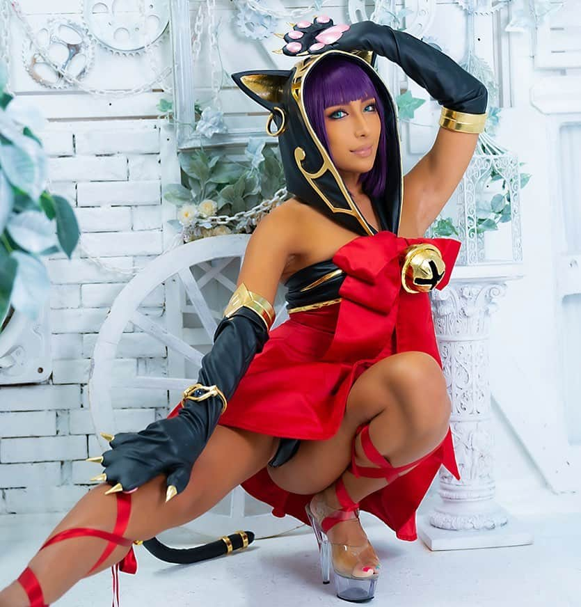 nonさんのインスタグラム写真 - (nonInstagram)「🐈‍⬛MENAT🐈‍⬛  #japanesegirl  #cos #cosplay #cosplayer #cosplaygirl #cosplayers #コスプレ #コスプレイヤー #gravure #일본여자 #코스프레 #그라비아 #角色扮演#人像攝影　#攝影日記　#攝影日常　#non #gal #셀피#menat #streetfighter」7月22日 23時32分 - non_nonsummerjack