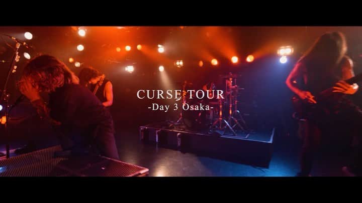 Crystal Lakeのインスタグラム：「Crystal Lake -Curse Tour Final- Day 3  Osaka, Japan Club QUATTRO  🎥: @seijiro243  #CrystalLake #CurseTour #Osaka #Day3」