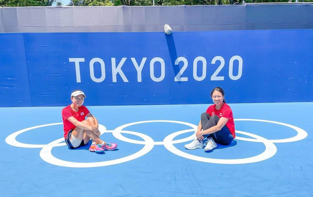 二宮真琴さんのインスタグラム写真 - (二宮真琴Instagram)「☆ . もうすぐ…🎌🎾 . #東京オリンピック #tokyo2020」7月23日 8時40分 - makoto_5_tennis