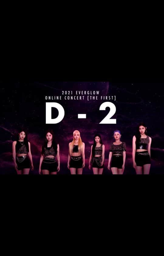 EVERGLOWのインスタグラム：「D-2! How to enjoy online concerts!  2021.07.25(Sun) 3PM(KST)  🎟 Ticket and/or package  - INTERPARK : https://url.kr/io6e2x - MymusicTaste : https://mmt.fans/MLcL 🎟 Ticket only - AXS : https://bit.ly/2RUEUbz - PIA : https://bit.ly/34Lcxit」