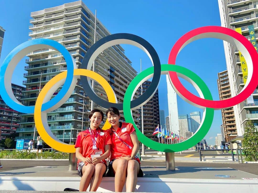 榎本遼香のインスタグラム：「- いよいよ始まります🎌  初戦は25日。 2人のベストパフォーマンスをこの舞台で💪🏻🔥  いつもどんな時でも隣で飛んでくれた葉月のためにも！！  #東京オリンピック  #tokyo2020  #olympics」
