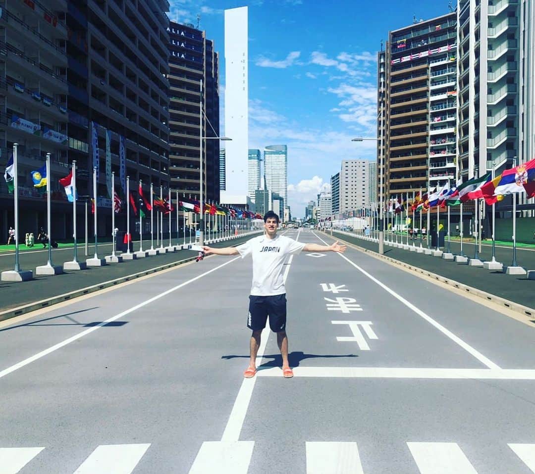 シェーファーアヴィ幸樹のインスタグラム：「遂に開会式！  #tokyo2020 #olympics」