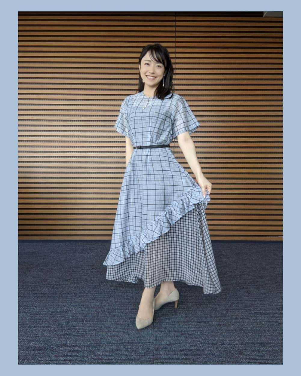 米澤かおりさんのインスタグラム写真 - (米澤かおりInstagram)「. 今週のおはよんの衣装です👗」7月23日 16時57分 - kaoriina67