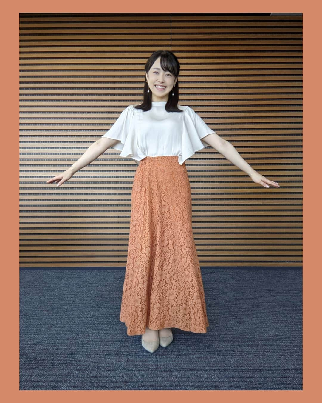 米澤かおりさんのインスタグラム写真 - (米澤かおりInstagram)「. 今週のおはよんの衣装です👗」7月23日 16時57分 - kaoriina67