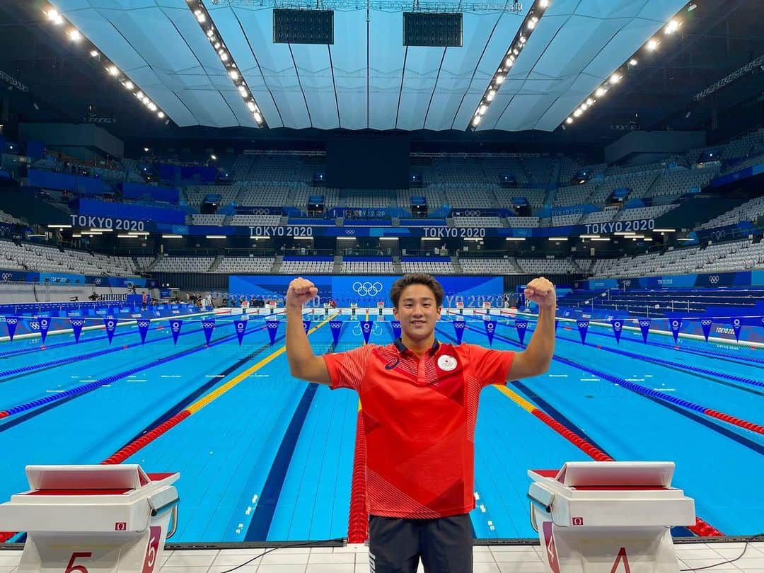 佐藤翔馬のインスタグラム：「★ 遂に明日から 自分を信じて全力で泳いできます！  #tokyo2020」